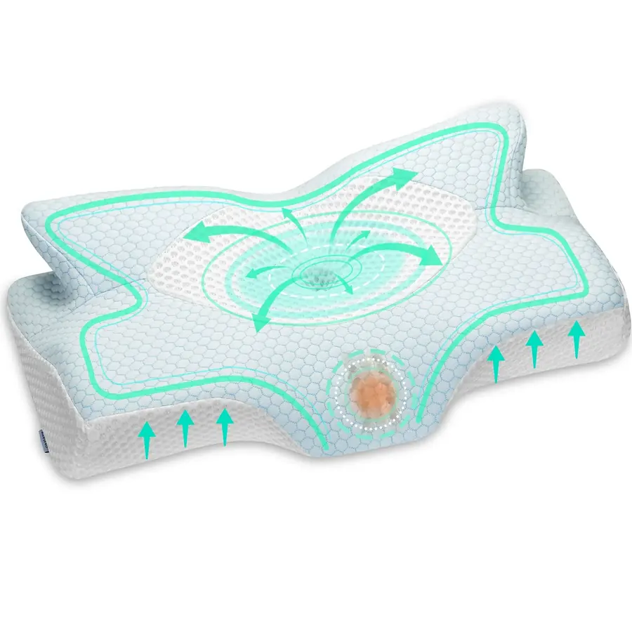 Elviros cervical travel pillow