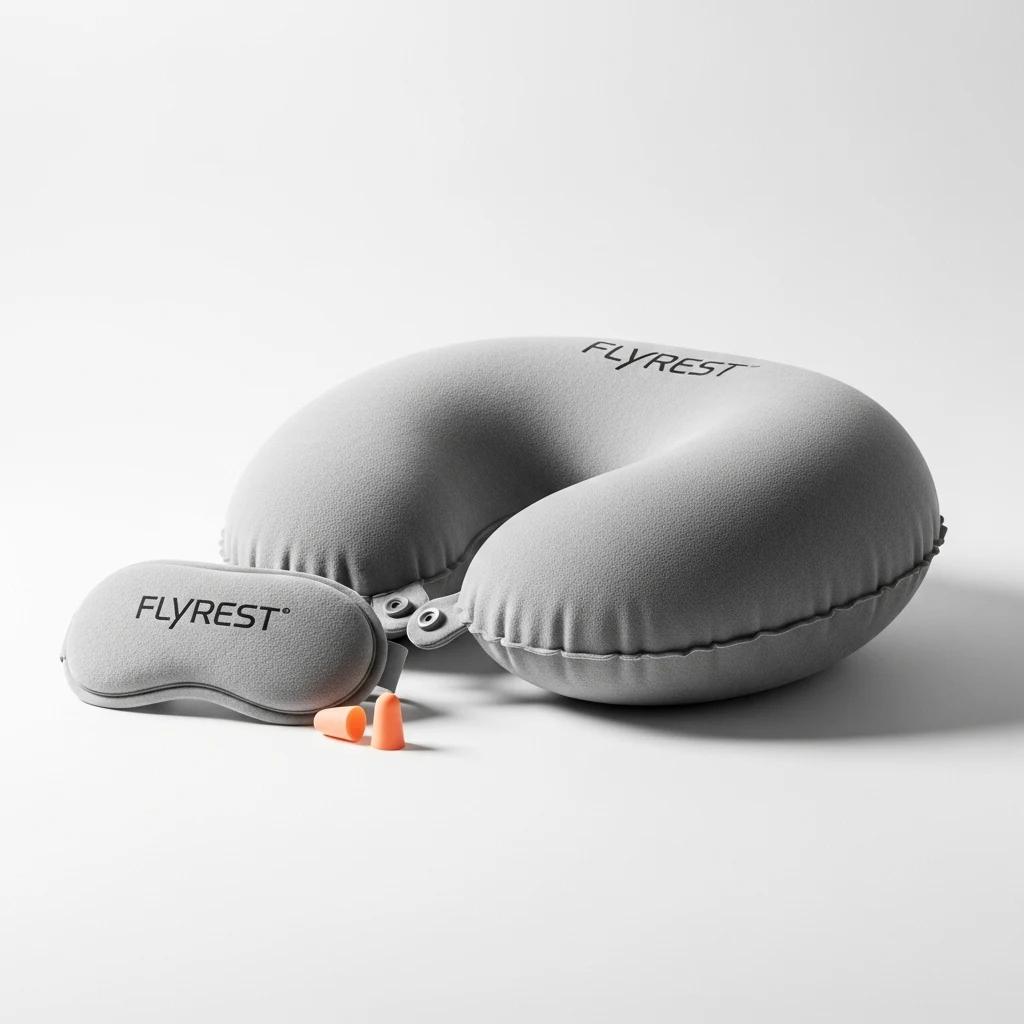 Flyrest inflatable travel pillow image 3