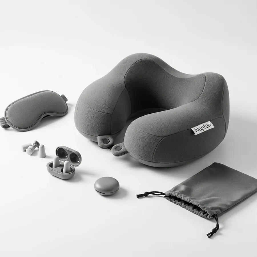 Napfun neck pillow travel image 3