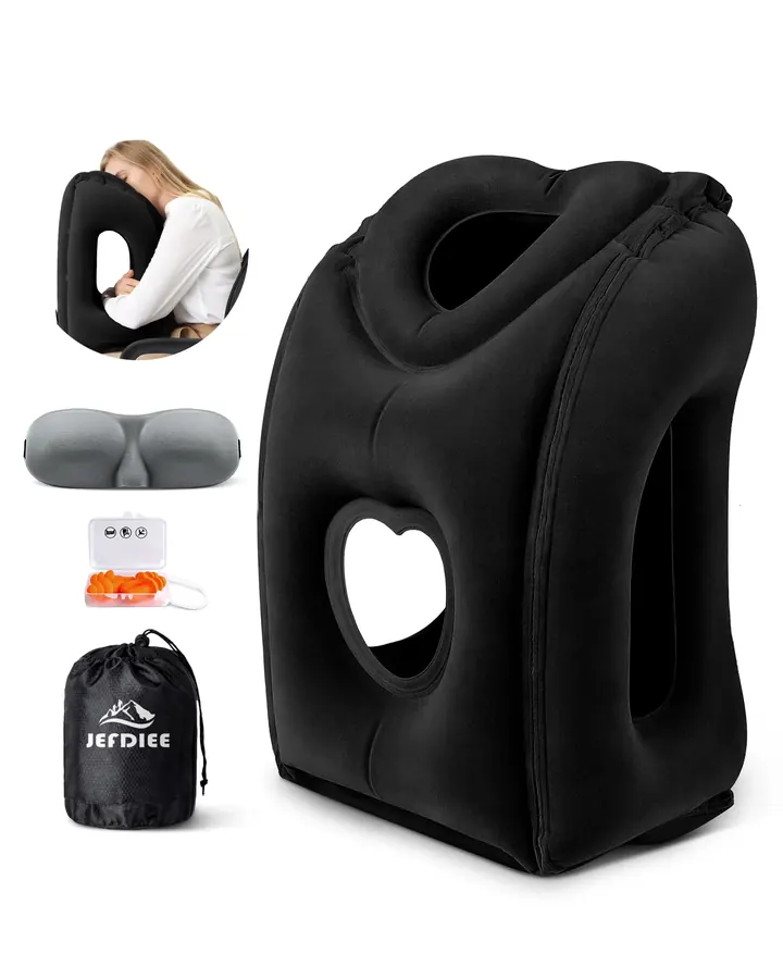 SkyRest inflatable airplane pillow image 3