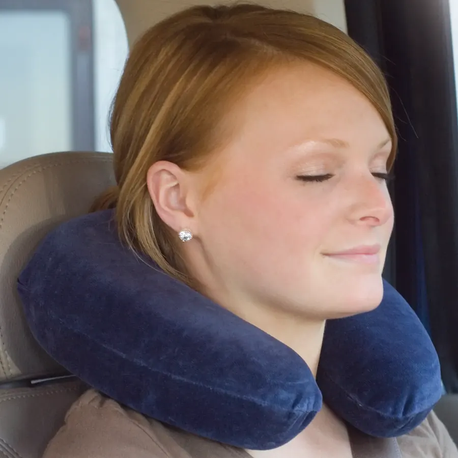 SleepEZ memory foam travel pillow