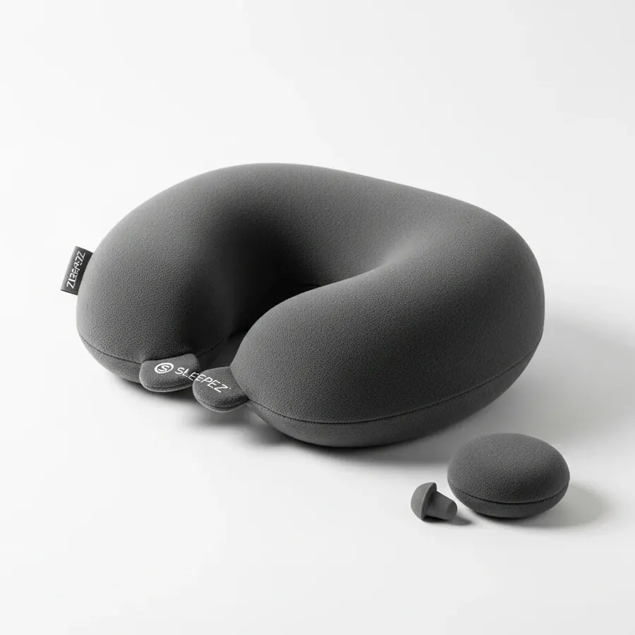 SleepEZ memory foam travel pillow image 3