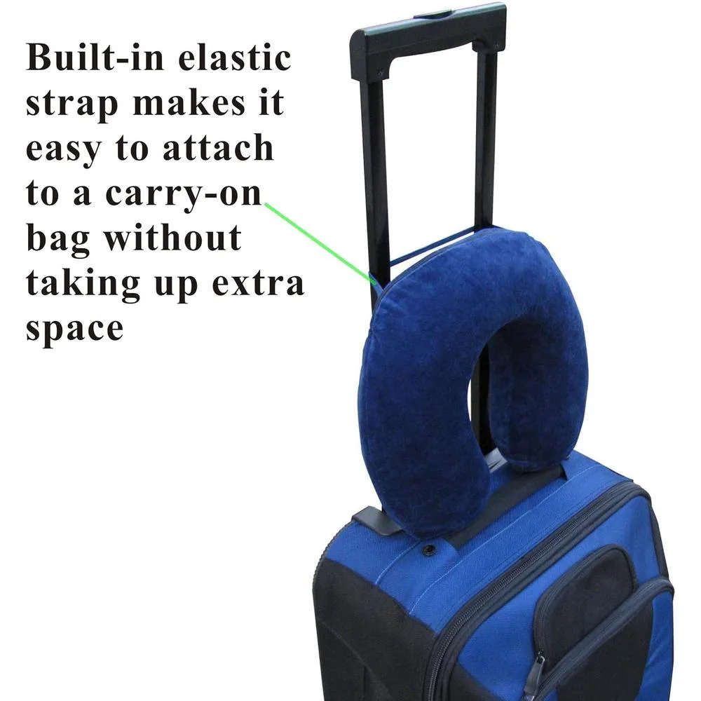 TravelMate memory foam neck pillow image 2