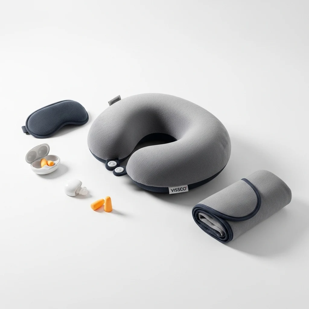 Vissco cervical travel pillow image 3